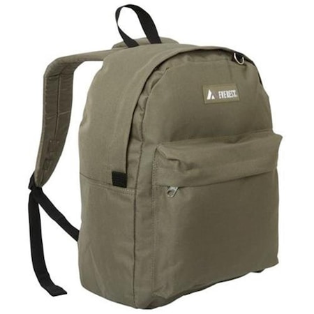 Everest Classic Backpack - Olive 2045CR-OLI